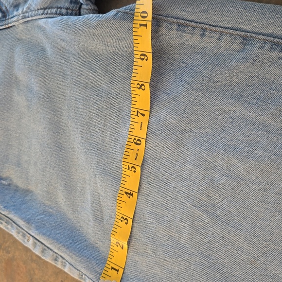 a.n.a Women's  High Rise Wide Leg Size 4 Light Blue Jeans - Picture 7 of 10